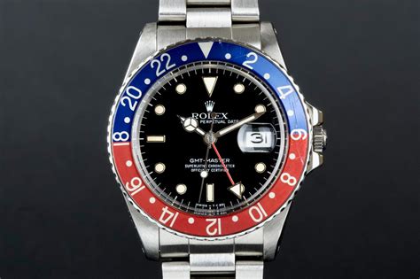 rolex baujahr 1988 gmt pepsi|rolex gmt pepsi 16750.